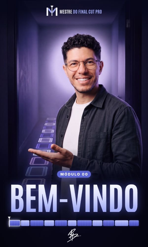 Capa do módulo 00, Bem-vindo