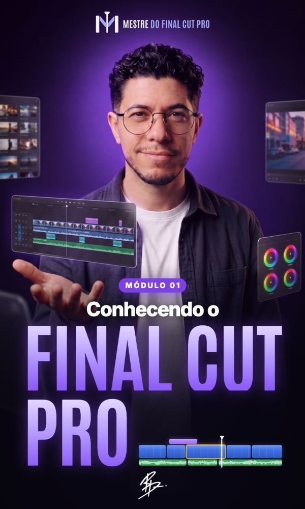 Capa do módulo 01, Conhecendo o Final Cut Pro X