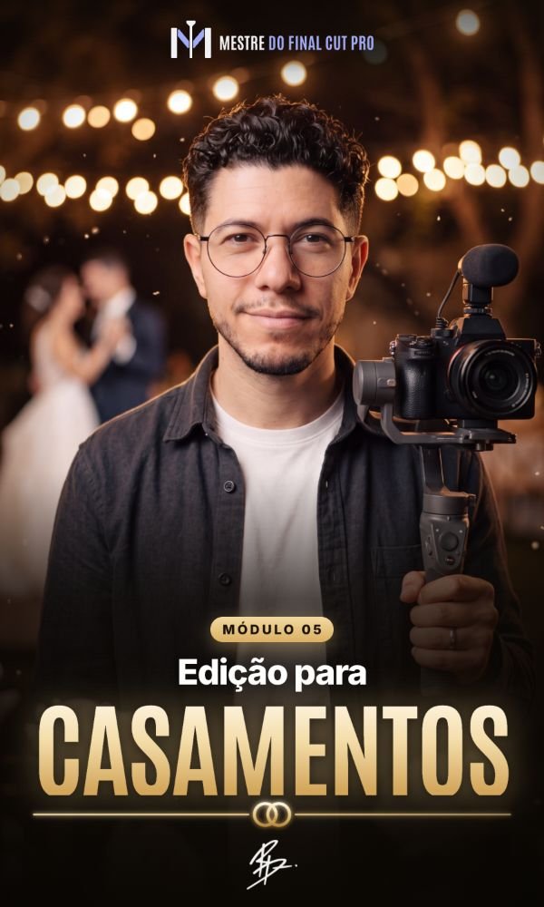 Capa do módulo 05, Edição para Casamentos