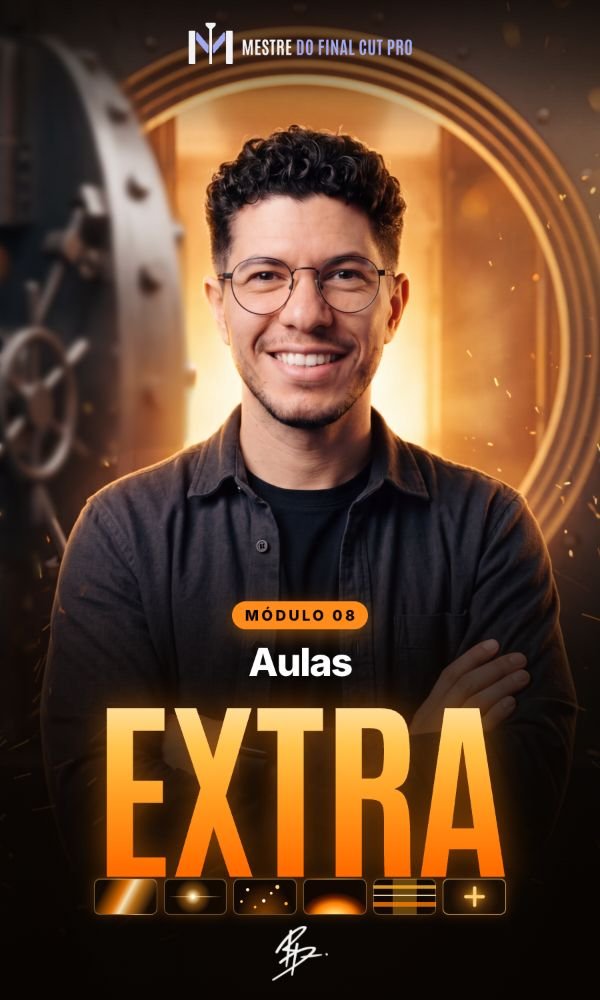 Capa do módulo 08, Aulas Extra